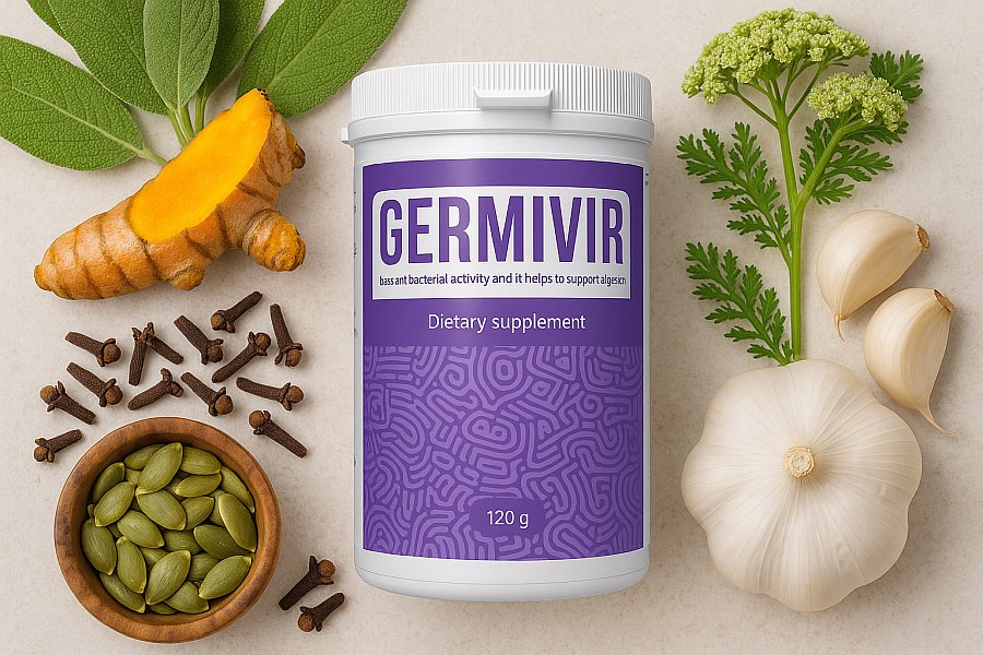 Skład Germivir – Naturalne składniki suplementu